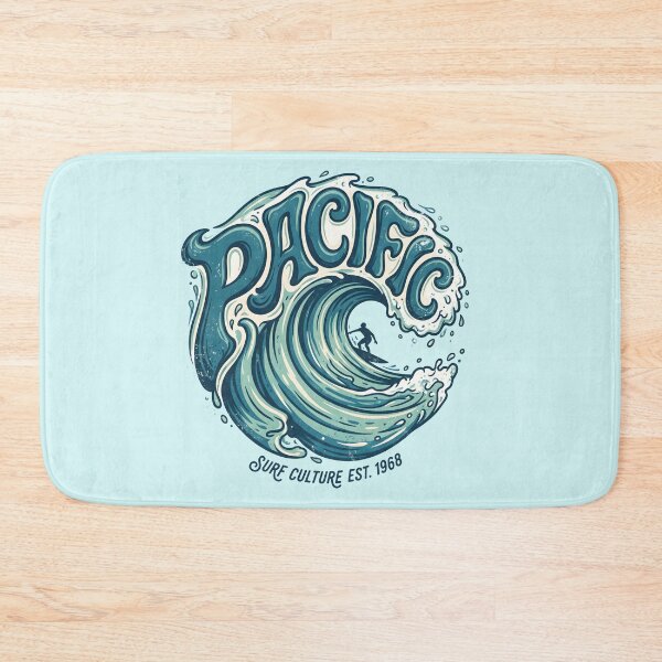 Item preview, Pacific – Groovy Coastal Word Design designed and sold by Sea Gem.