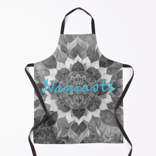 Item preview, Botanical Mandala (script turquoise) designed and sold by WeaveSphere.