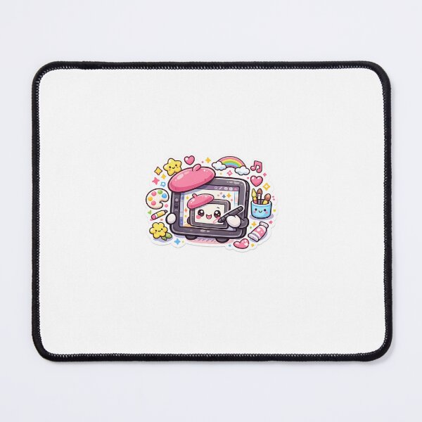 Item preview, Drawing Tablet Sticker Kawaii Artist Aesthetic for Digital Creators & Designers designed and sold by CutePrintCorner.