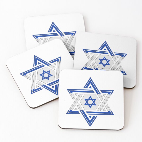 Item preview, Israeli flag Overlay over David Star  designed and sold by masha-arts.