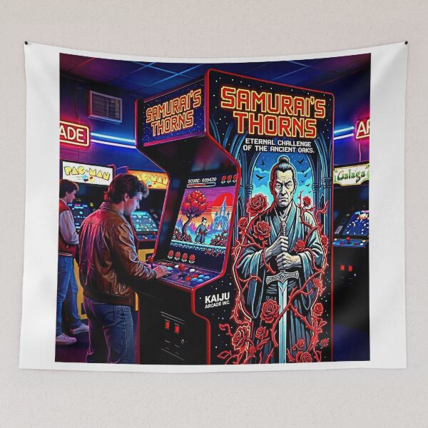 Item preview, Retro Arcade capter Themed Decor designed and sold by Cyber-ART-Studio.