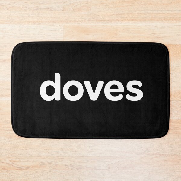 Item preview, Simple Doves Word Typography Graphic designed and sold by snugglee.