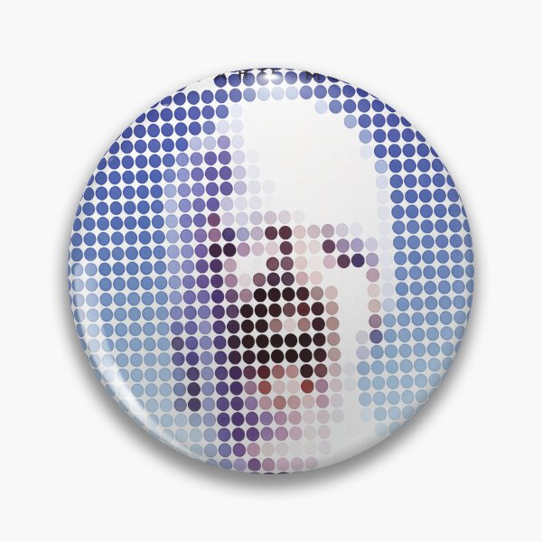 Item preview, Dot Matrix Abstract Figure Blue Apparel designed and sold by snugglee.