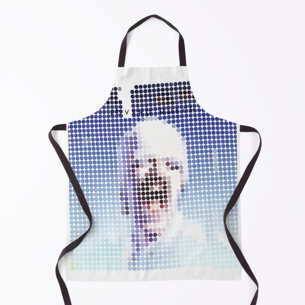 Item preview, Dot Matrix Abstract Figure Blue Apparel designed and sold by snugglee.