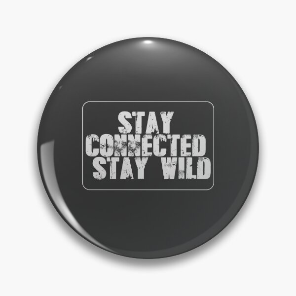 Item preview, Copy of Copy of Stay Connected, Stay Wild – Adventure & Digital Lifestyle Typography Design designed and sold by StudioAyinla.