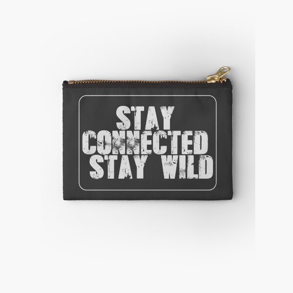 Item preview, Copy of Copy of Stay Connected, Stay Wild – Adventure & Digital Lifestyle Typography Design designed and sold by StudioAyinla.