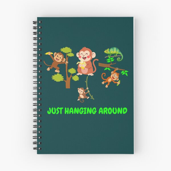 Item preview, Playful monkeys enjoying carefree jungle adventures designed and sold by LEEVISWA.