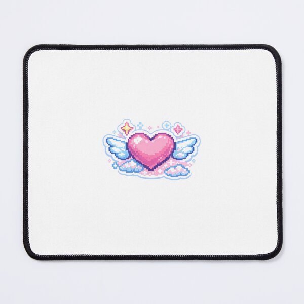 Item preview, Pixel Heart Sticker Kawaii Gaming Aesthetic for Retro Gamers & Cute Collectors designed and sold by CutePrintCorner.