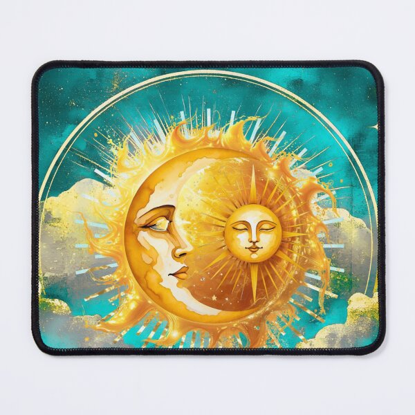 Item preview, Solar Dreaming Mystical Surreal Digital Collage Art designed and sold by SacredPathHealingArt.