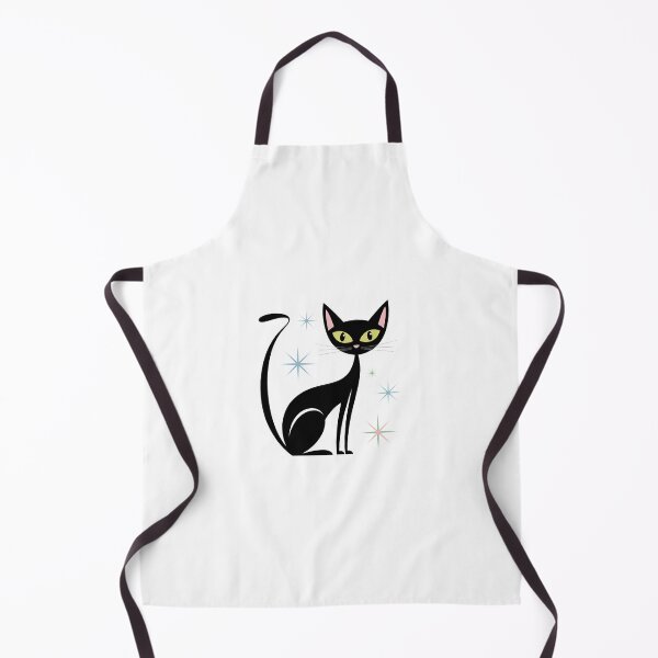 Item preview, Kitschy Cat Mid Century Modern designed and sold by sailorjessiArt.