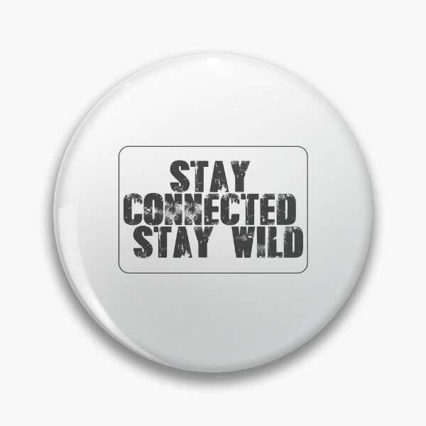 Item preview, Copy of Stay Connected, Stay Wild – Adventure & Digital Lifestyle Typography Design designed and sold by StudioAyinla.