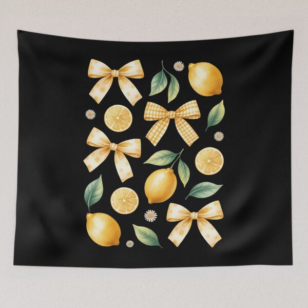 Item preview, Lemon Coquette Bow designed and sold by sailorjessiArt.