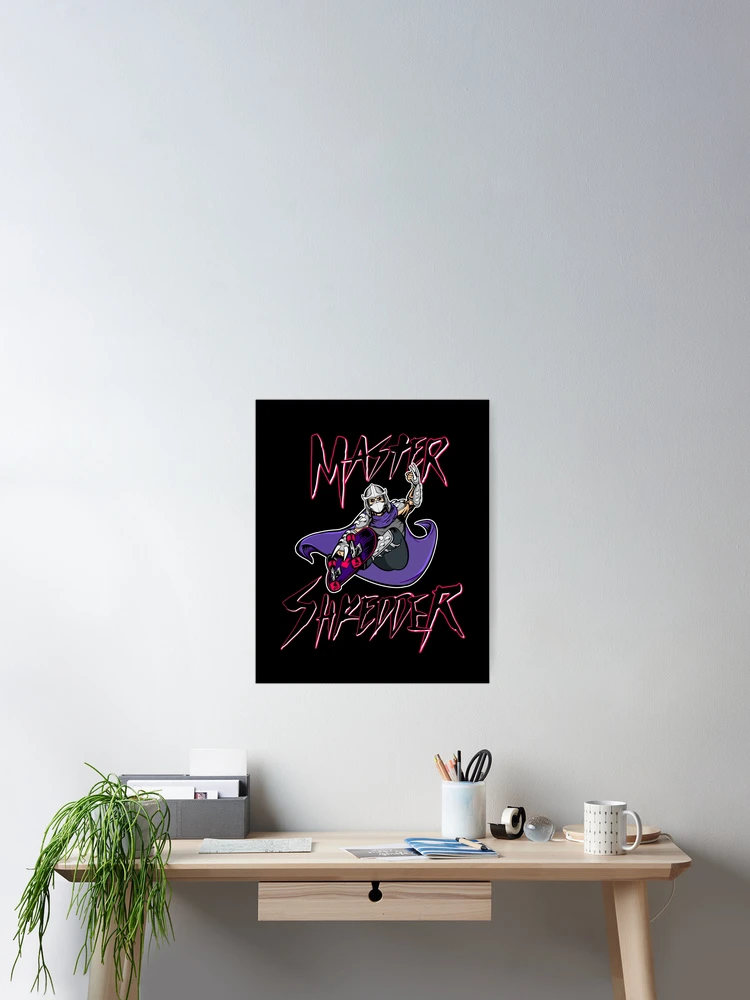 Thumbnail 2 of 3, Poster, Master Shredder designed and sold by SparklefilthStudios.