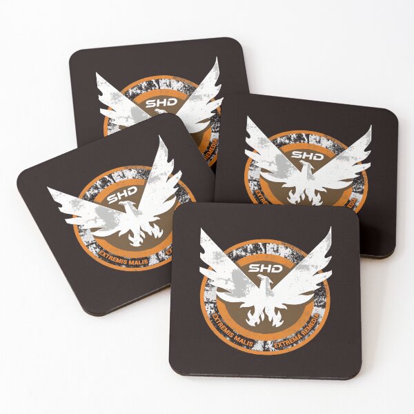 Item preview, Worn Faux Insignia Rising Bird Motto Display designed and sold by SATA-9TALA.