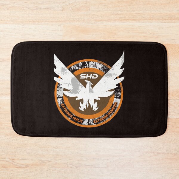 Item preview, Worn Faux Insignia Rising Bird Motto Display designed and sold by SATA-9TALA.