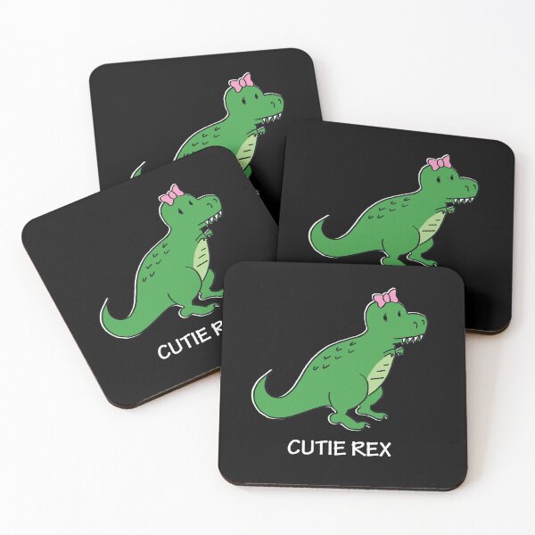 Item preview, Cutie Rex (Dark backgrounds) designed and sold by WayOfTheWeird.