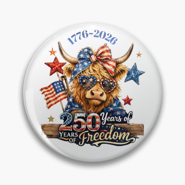 Item preview, SASSY PATRIOTIC COW designed and sold by Embers & Incense Co..