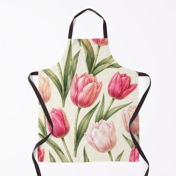 Item preview, Soft Tulip Garden Seamless Pattern | Spring Floral Aesthetic Botanical Print designed and sold by DoneAndDusted.