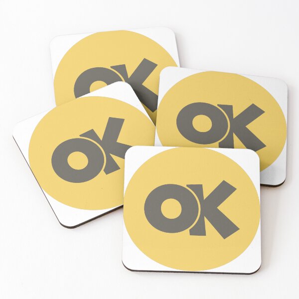 Item preview, OK – Minimalist Typography Design designed and sold by StudioAyinla.