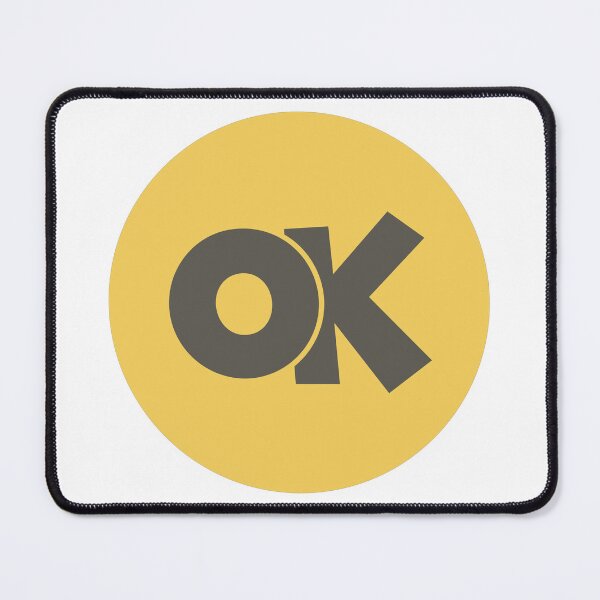 Item preview, OK – Minimalist Typography Design designed and sold by StudioAyinla.