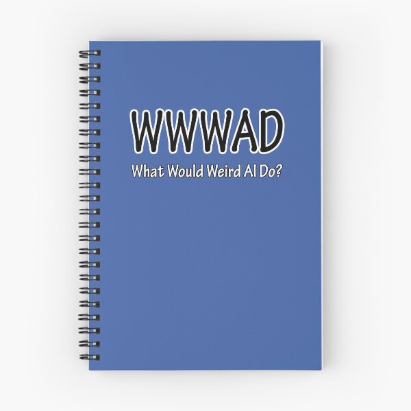 Item preview, WWWAD - What Would Weird Al Do? (Dark background) designed and sold by WayOfTheWeird.