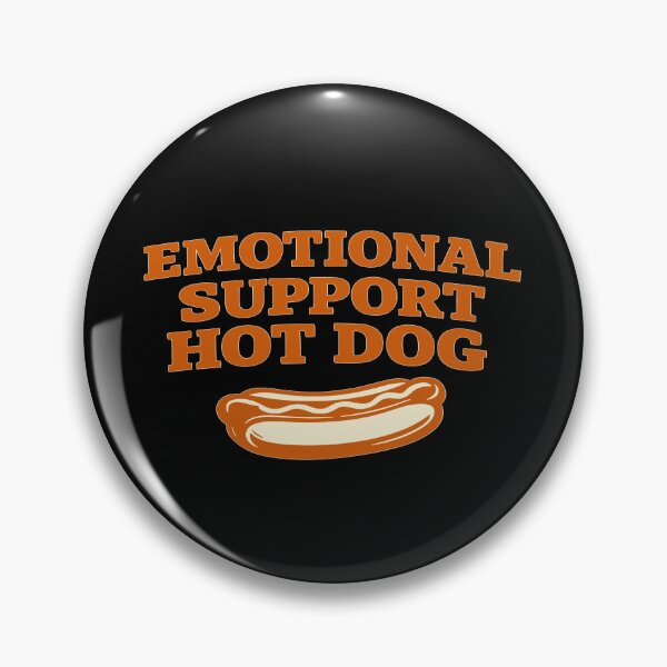 Item preview, Emotional Support Hot Dog Funny Summer BBQ  designed and sold by American Spirit.