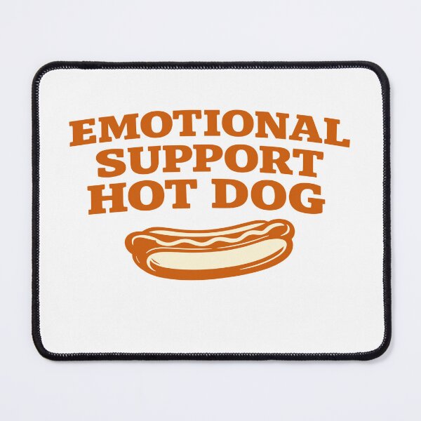 Item preview, Emotional Support Hot Dog Funny Summer BBQ designed and sold by American Spirit.