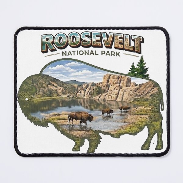 Item preview, Vintage Roosevelt National Park designed and sold by devonclemon.