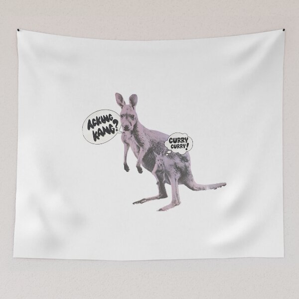 Item preview, Quirky Kangaroo Speech Bubble Graphic designed and sold by msolgray.