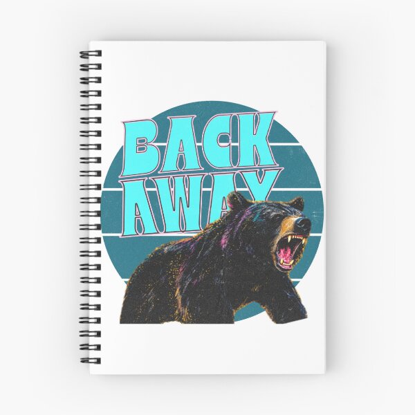 Item preview, Back Away Wild Black Bear Textured Design designed and sold by DivineHaven.
