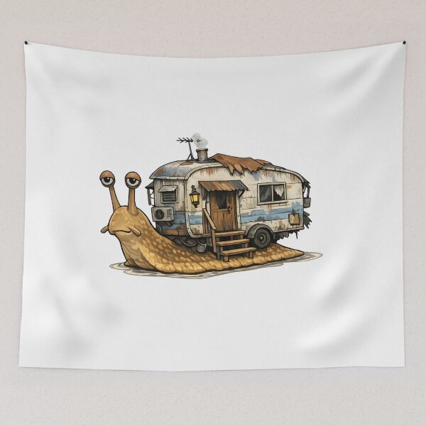 Item preview, Mobile home snail designed and sold by Artmares.