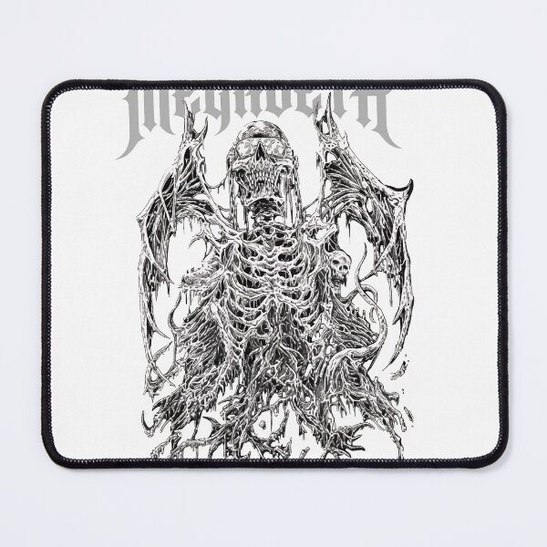 Item preview, Intense Winged Skeleton Graphic Art designed and sold by msolgray.