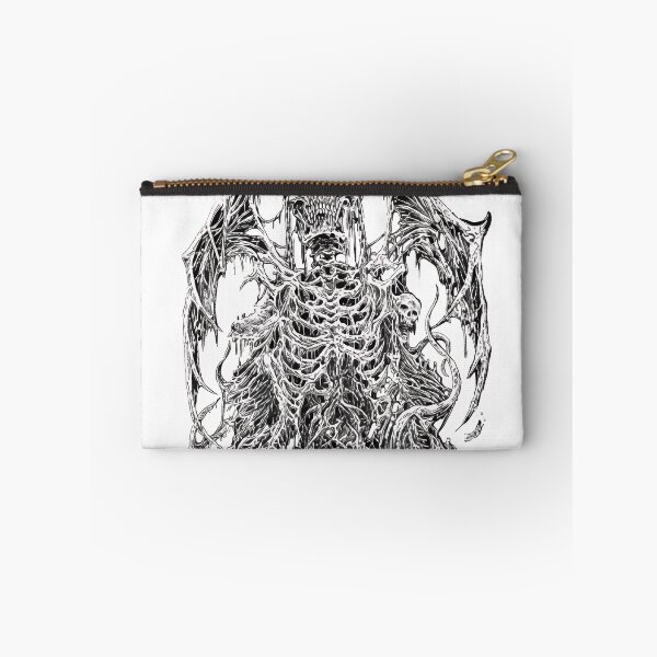 Item preview, Intense Winged Skeleton Graphic Art designed and sold by msolgray.
