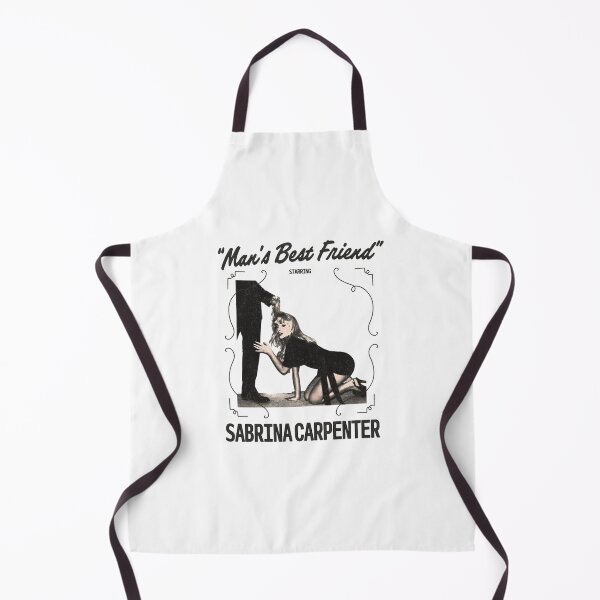 Item preview, Sabrina Carpenter Man's Best Friend Retro Poster designed and sold by Moonpaw-Whimsy.