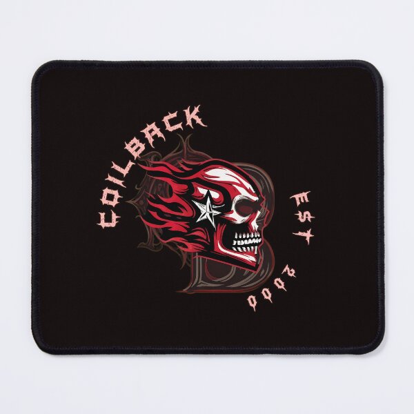 Item preview, Flames Skull Emblem designed and sold by BLACK-omerta.
