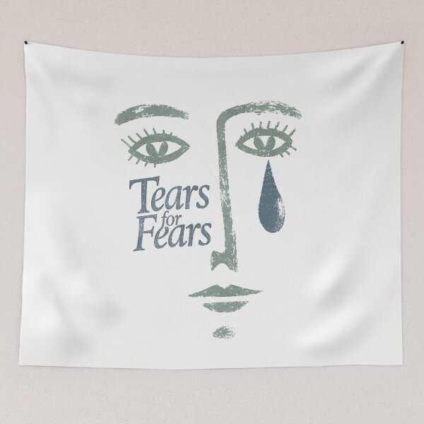 Item preview, Vintage Style Sad Face Crying Design designed and sold by HumorInHues.