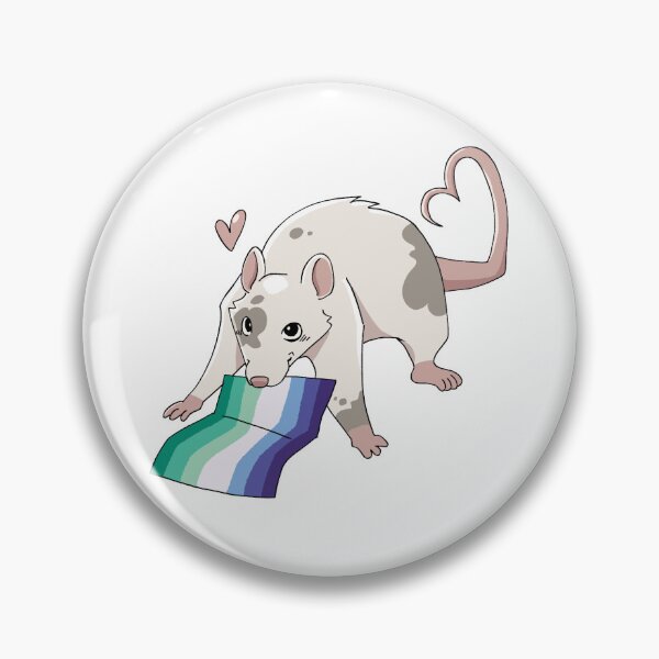 Item preview, Gay Pride Rat designed and sold by stormgloryx.