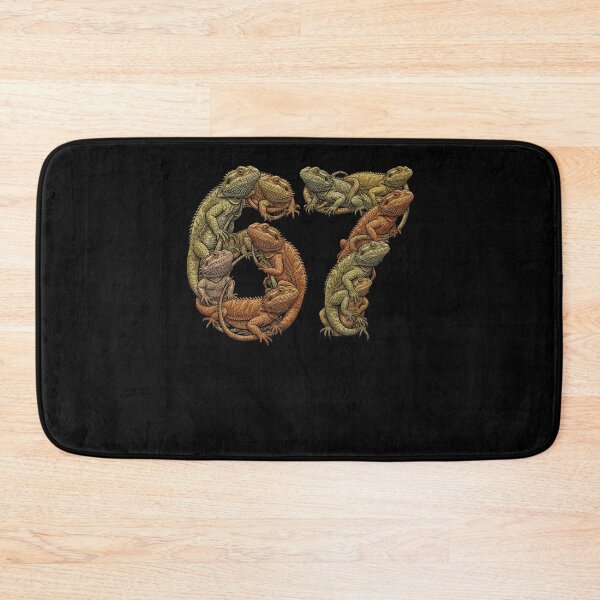 Item preview, Bearded Dragon 67th Birthday Reptile Lover designed and sold by d247.
