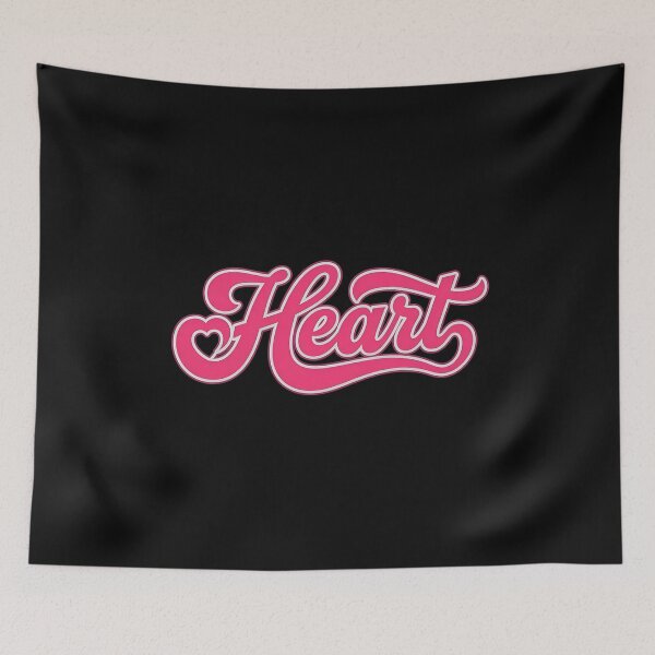 Item preview, Vibrant Script Heart Emblem Design designed and sold by Random-Toon.