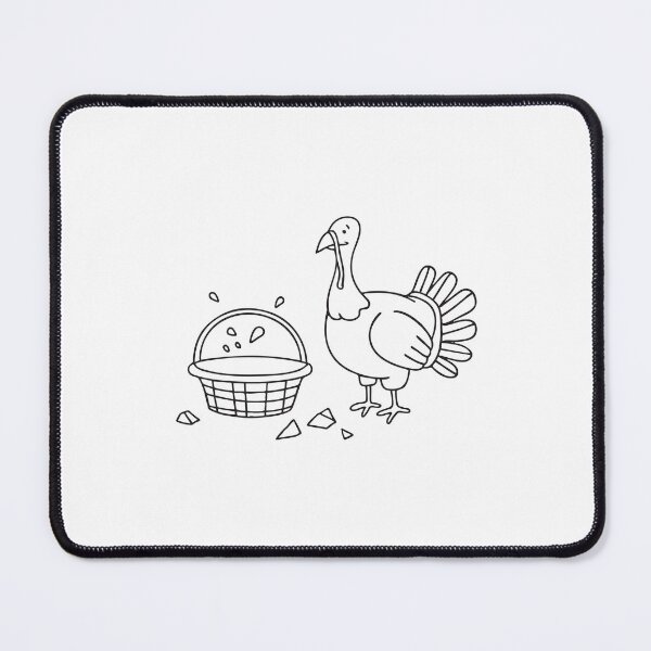 Item preview, Turkey Beside Broken Basket designed and sold by rasagamastore.