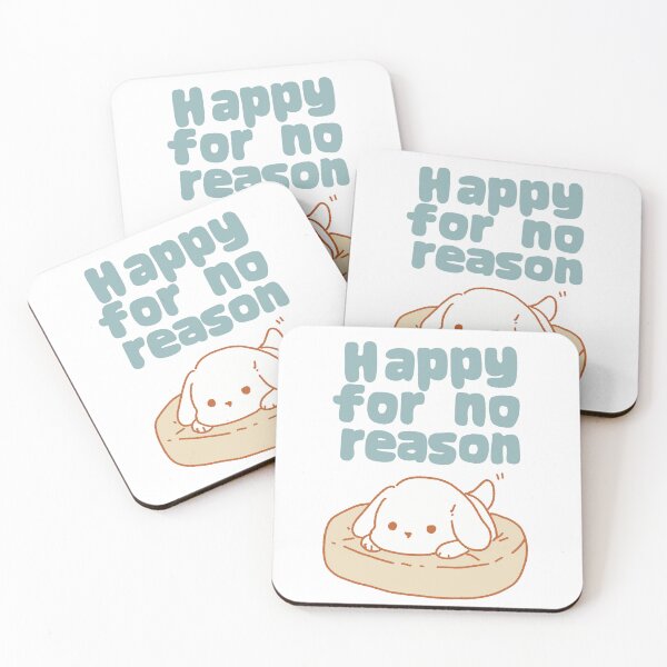 Item preview, happy for no reason.  designed and sold by MAMOSHOTFACTORY.