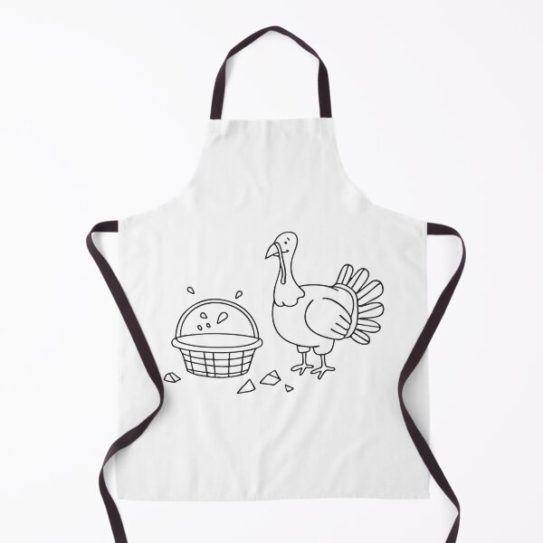 Item preview, Turkey Beside Broken Basket designed and sold by rasagamastore.