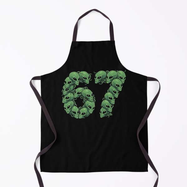 Item preview, Green Alien Heads Number 67 Extraterrestrial designed and sold by d247.