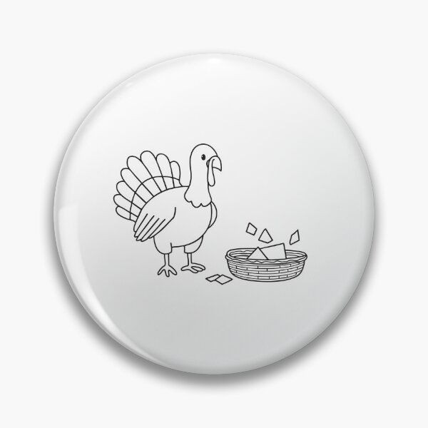 Item preview, Turkey Near Torn Basket designed and sold by rasagamastore.