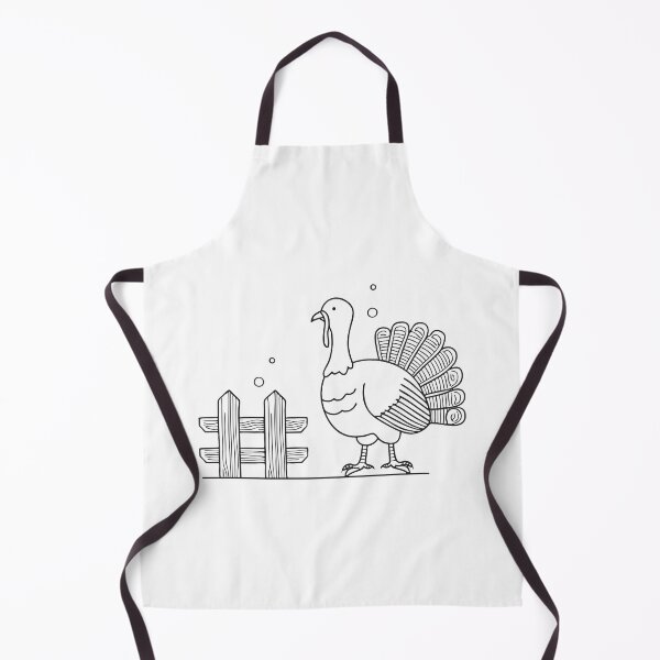 Item preview, Turkey Near Timber Fence designed and sold by rasagamastore.