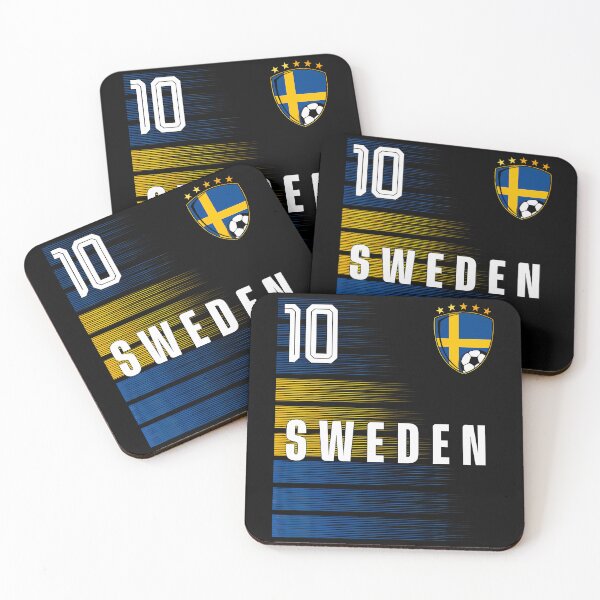 Item preview, Football Soccer Sweden Flag Swedish Pride Lovers Retro designed and sold by Mdcazeem.