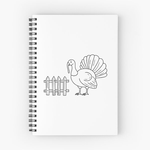 Item preview, Turkey Near Rustic Wooden Fence designed and sold by rasagamastore.