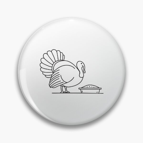 Item preview, Turkey Near Feeding Trough designed and sold by rasagamastore.