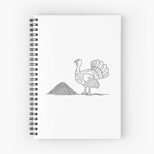 Item preview, Turkey Standing Beside Feeding Trough designed and sold by rasagamastore.