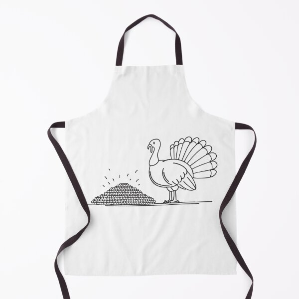 Item preview, Turkey Near Pile of Dry Corn designed and sold by rasagamastore.